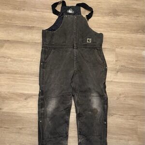 Bercowear Coveralls Men's 2XL Canvas Full Zip Workwear Hunt Outdoor Distressed